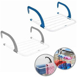 Varal Portátil Portas Janela Apartamento Seca Roupa Prático