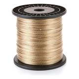 Varal Roupas Cabo De Aço Bobina 100 Metros Fio Revestido 1 75mm