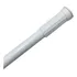 Varão Bastão Extensível Para Cortina Box Banheiro 1 10 A 2m Cor Branco Cromado Branco Liso