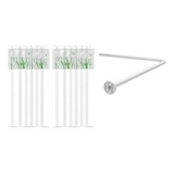Varão E Cortina Box Banheiro Flor Branca Curvo Em L Branco