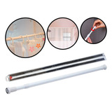 Varão Extensível Ajustável Cortina Box Porta 70cm A 120cm