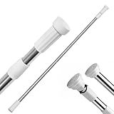 Varão Extensível Regulável Para Cortina De Banheiro E Cozinha 70 120 Cm Sem Furar Parede Premium