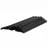 Varetas De Fibra De Algodão Preta 25cm 3mm Aromatizador100pc