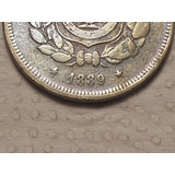 Variante Rara 100 Réis - 1889 9 Fechado Parece Zero / V.40