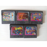 Vários Jogos Originais Americanos Game Gear