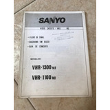 Vários Manuais Sanyo E Jvc