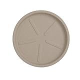 Vasart Redondo Prato Granito Areia 32x3cm 1 Unidad
