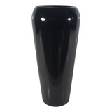 Vaso 65x28em Fibra De Vidro Para Plantas E Flores Preto