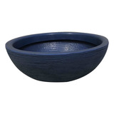 Vaso Bacia 20cm Rosa Do Deserto Cuia P Plantas E Suculentas Cor Azul