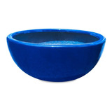 Vaso Bacia Suculenta Planta Flor Fibra Vidro 50x18cm Cores