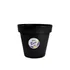 Vaso Bari Okla Preto 18 Cm
