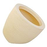 Vaso Berlim Deitado 33 X 37 Cm Alpe Aritana COR Amêndoa