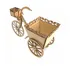 Vaso Cachepot Bicicleta Triciclo Floral Centro De Mesa Mdf