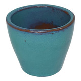 Vaso Cachepot De Cerâmica Pequeno 10x9 Colorido P Decoração