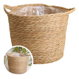 Vaso Cesto Cachepot Jardim