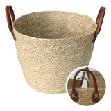 Vaso Cesto Palha Jardim