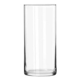 Vaso Cilíndrico Tubo De Vidro 10x20 Transparente Decoração