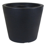 Vaso Cone Moderno Polietileno 45x41cm Jardim Varanda Piscina