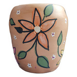 Vaso De Barro Pintado
