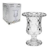 Vaso De Cristal Pedestal