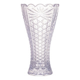 Vaso De Cristal Princess 8x14cm Wolff 27950 Cor Transparente