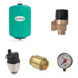 Vaso De Expansão 24 Lt   Válvulas De Segurança Boiler