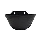 Vaso De Parede 28 X 18 Cm Preto