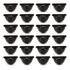Vaso De Parede Jardim Horta Vertical 1 L Kit Com 24 Peças