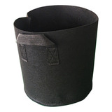 Vaso De Tecido Para Cultivo Indoor   27 Litros   Feltro Cor Preto