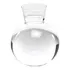 Vaso De Vidro Solitário Redondo Pequeno 10x13cm Cor Transparente