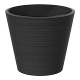 Vaso Decorativo De Plástico Baixo Linea 51cmx58cm Japi Wt