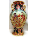 Vaso Em Porcelana Chinesa Pintura Á