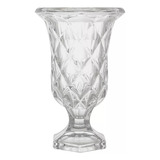 Vaso Em Vidro Grosso Primeira Linha Decoração Âmbar Promoção