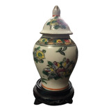 Vaso Estilo Potiche Oriental
