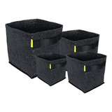 Vaso Feltro Garden Highpro Propot Cultivo Grow Indoor 1 5 L