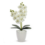 Vaso Flores Artificiais Vaso Arranjo Orquideas Decorativas