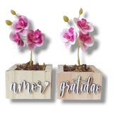 Vaso Flores Artificiais Vaso Arranjo Orquideas Decorativas