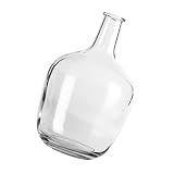 Vaso Garrafa De Flor De Vidro Jarro De Chão Transparente Jarro De Balão Suporte De Arte Floral Plantador De Flores De Vidro Tubo De Planta De Ar Ampla Flor Do Casamento Escritório