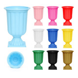 Vaso Grego Plástico Decoração De Mesa 2 Unidades 19 Cm