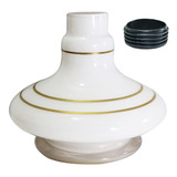 Vaso Jarro Base Para Narguile Shisha Glass Aladin Cores