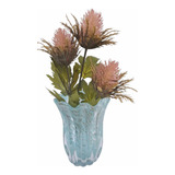 Vaso Murano Azul Tiffany