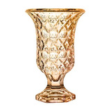 Vaso Para Decoração Cristal Vidro Grosso Primeira Linha Taça