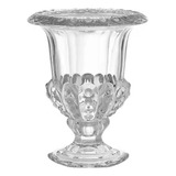 Vaso Para Decoração Cristal Vidro Transparente Elegante