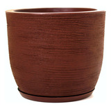 Vaso Planta Cone Decorativo Jardim Varanda Polietileno Cd M