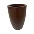 Vaso Plantas Liso Marrom Stone 53cm X 33cm X 22cm Mato Verde
