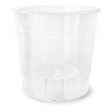 Vaso Plástico Transparente P Orquídeas Nutriplan N 15 Kit 5