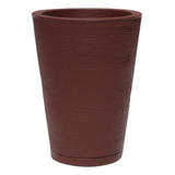 Vaso Polietileno Decorativo Para Plantas Cone Pequeno 28x23