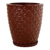 Vaso Polietileno Para Plantas Jardim Coluna Diamante C prato