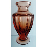 Vaso Raro Cristal Moser Vermelho Vintage