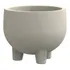 Vaso Redondo Com Pés 33 Japi Wt